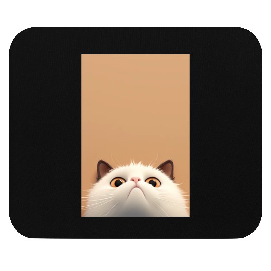 Cranky Whiskers - Adorable Grumpy Cat Mouse Pads