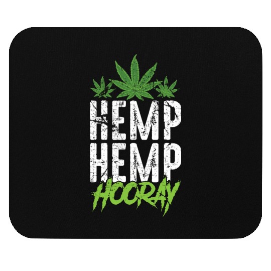Hemp Hemp Hooray Pot Lover Mouse Pads