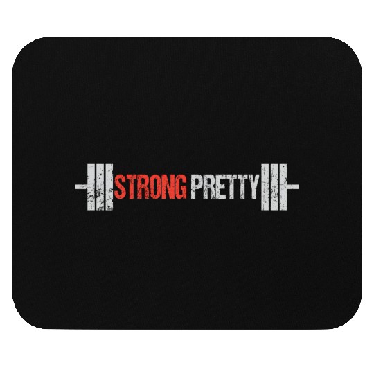 Funny Fitness Strongman Gym Mouse Pads