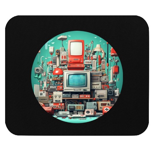 Retro Gaming Magic: Unleash the 8-Bit Nostalgia! Mouse Pads