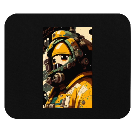 Big Kid In Space Mouse Pads