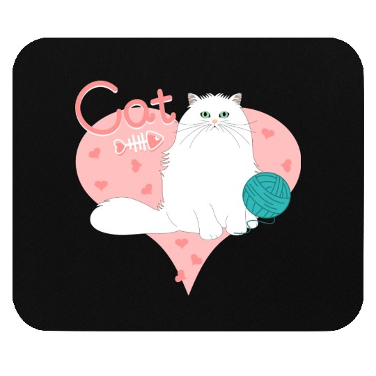 Love Persian Cat Mouse Pads