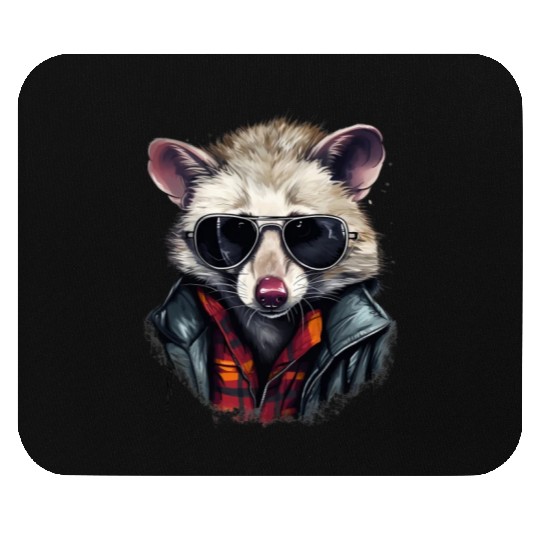 Street Survivor: Urban Opossum Vibes | Opossum Lov Mouse Pads