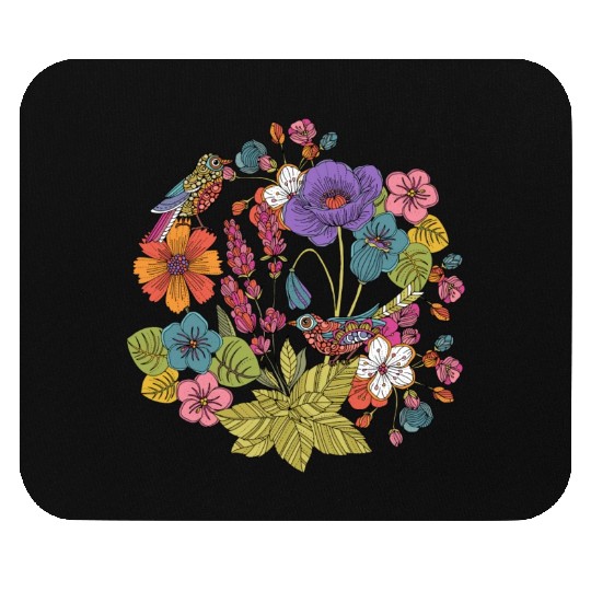 Spring Garden Mouse Pads