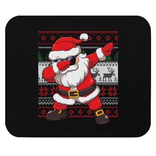 Dabbing Santa Funn Ugly Mouse Pads