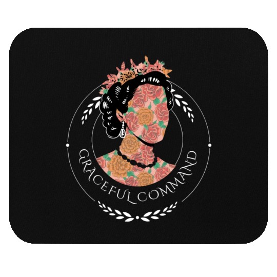 Graceful Command Retro Queen Royalty Designs Mouse Pads