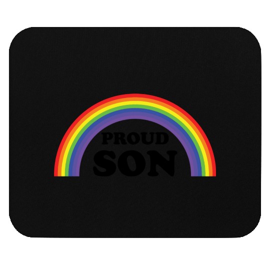 Proud Son Gay Pride Mouse Pads
