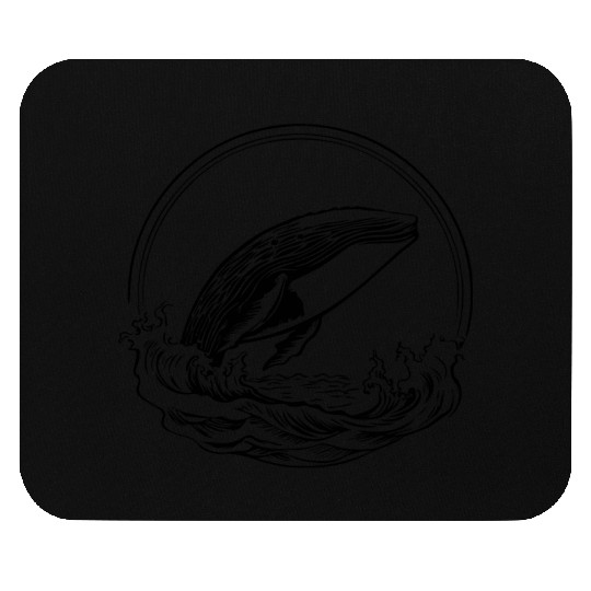 Whale Ocean Marine Mouse Pads