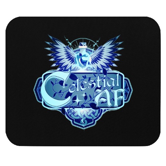 Celestial AF Healing Potion and Angel Wings Mouse Pads