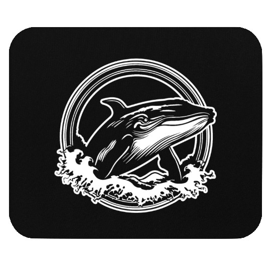 Whale Ocean Marine Mouse Pads