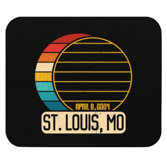 Total Solar Eclipse Missouri St. Louis EclipseSt. Mouse Pads