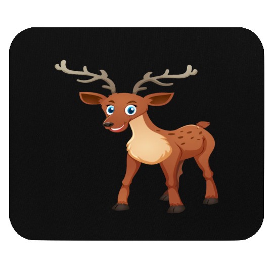 Deer forest animal design Mouse Pads