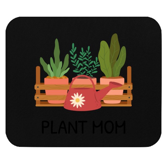 Pot Plant Mom Mouse Pads