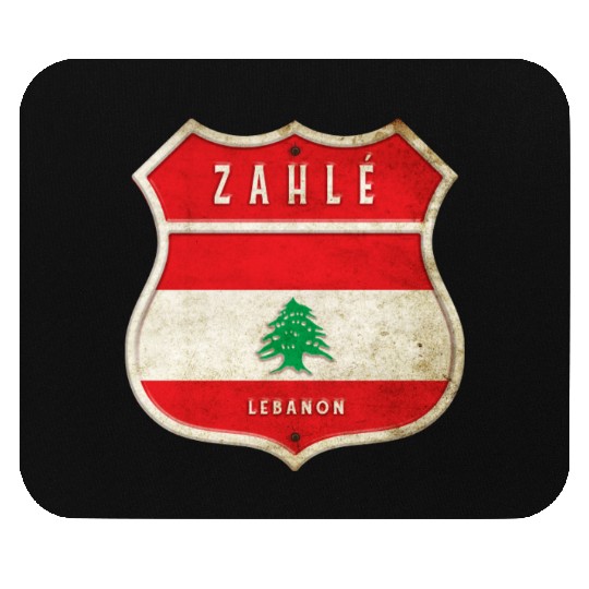 Zahlé Lebanon coat of arms flag design Mouse Pads