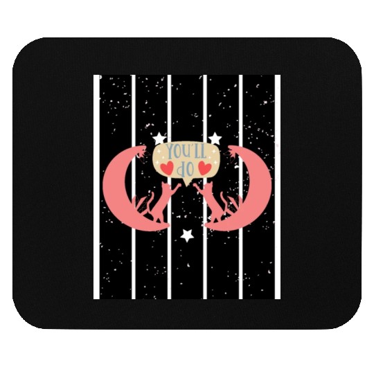 Funny Mouse Pads - I LOVE YOU