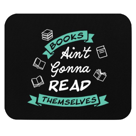 Funny Reading Teacher Bookworm Bookstore Book Mouse Pads