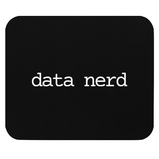 Data Nerd Simple Mouse Pads