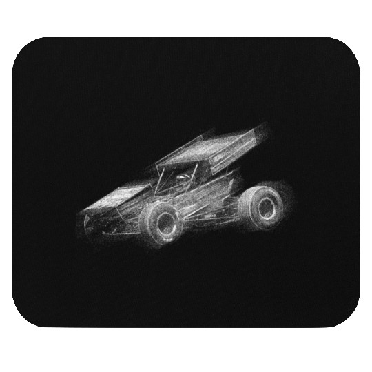 Sprint Car Mom Dirt Track Racing Racing Race Day Mouse Pads