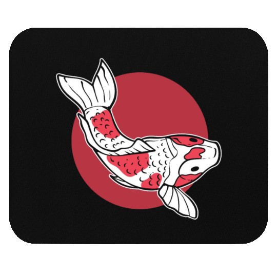 Japanese Koi Fish Koi Fish Keeper Mouse Pads