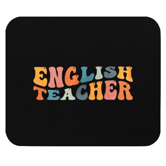 Groovy English Teacher Grammar Literature Teaching Mouse Pads