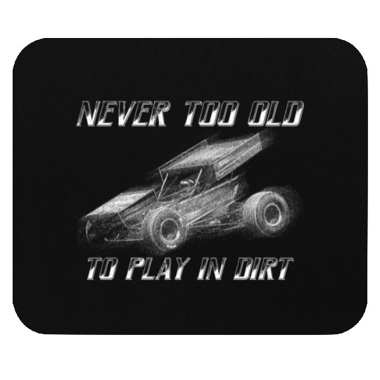Sprint Car Mom Dirt Track Racing Racing Race Day Mouse Pads