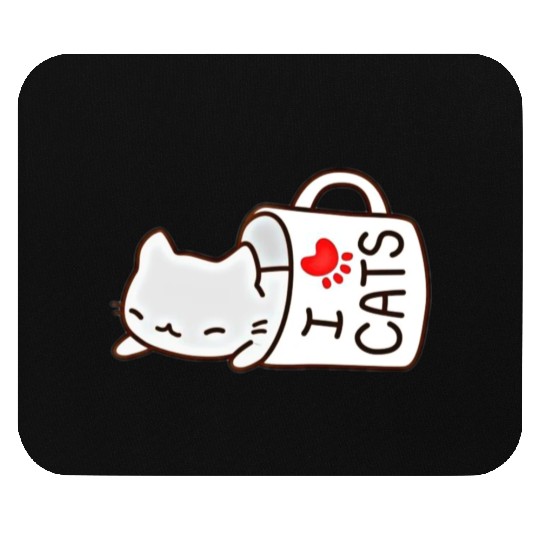 cat lover Mouse Pads