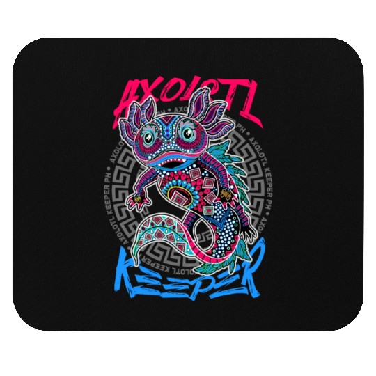 Axolotl Keeper Mouse Pads