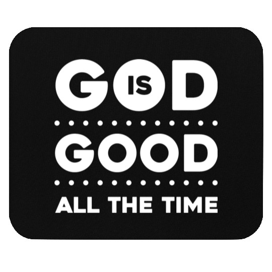 God Is Good Love Jesus Christian Christmas Mouse Pads
