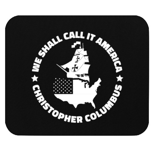 Columbus Day 1492 Funny Mouse Pads