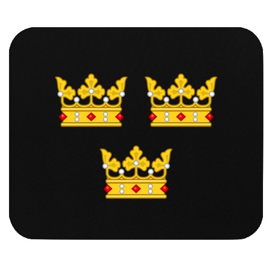 Three Crowns of Sweden Mouse Pads