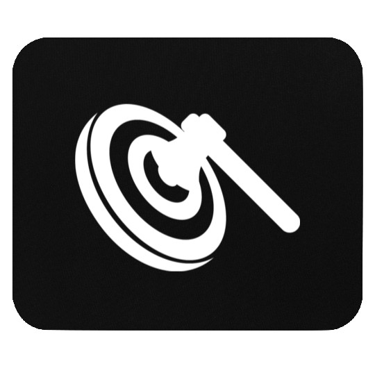 Axe Throwing Bullseye Target Hatchet Tomahawk Mouse Pads