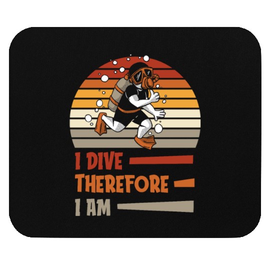 Diving Diver Commercial Diving Mouse Pads