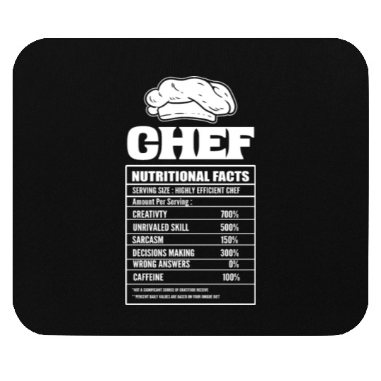 Funny Chef Saucier Mouse Pads