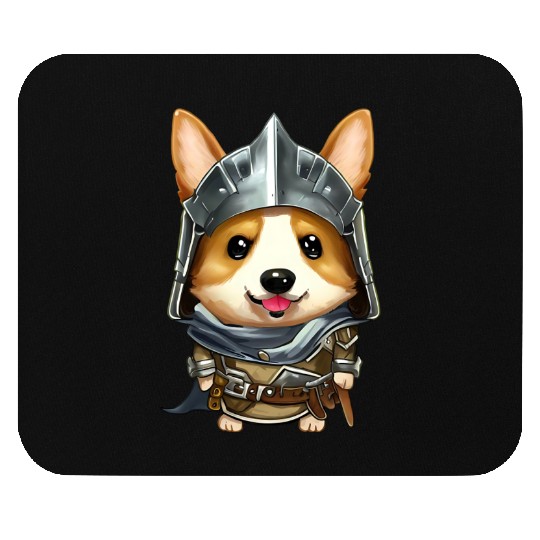 Knight Corgi Mouse Pads