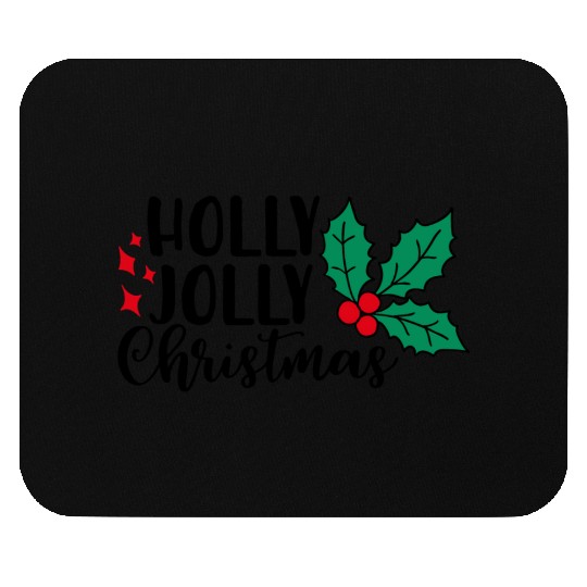 Holly Jolly Christmas Mouse Pads