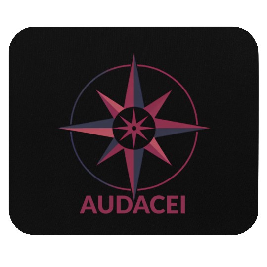 Courageous Evolution: Audacei Color Logo Mouse Pads