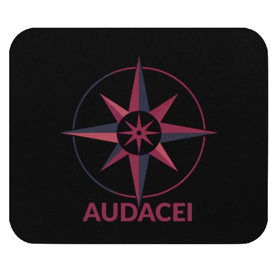 Courageous Evolution: Audacei Color Logo Mouse Pads