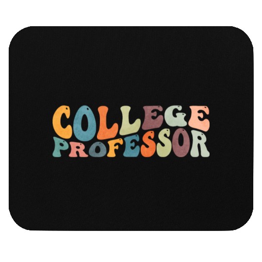 Groovy College Professor Teacher Syllabus Mouse Pads