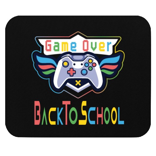 Fun Color Game Over Back To School Mouse Pads