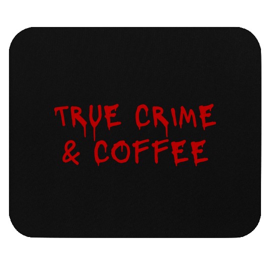 true crime and wine Mouse Pads