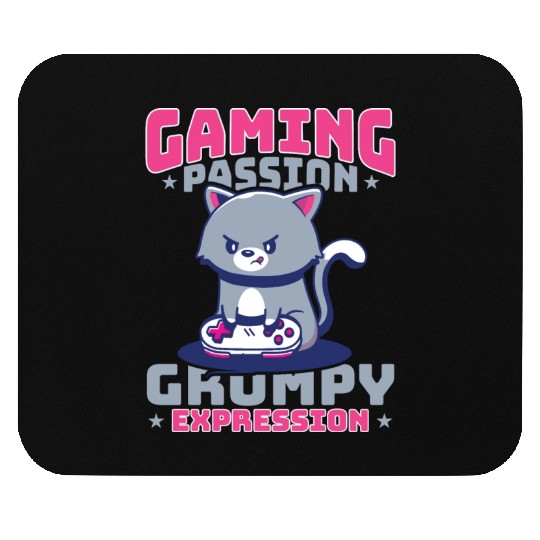 Gaming, Gaming, Video Game, Grumpy Cat Gamer Mouse Pads
