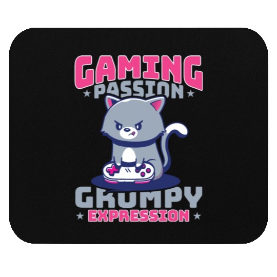 Gaming, Gaming, Video Game, Grumpy Cat Gamer Mouse Pads