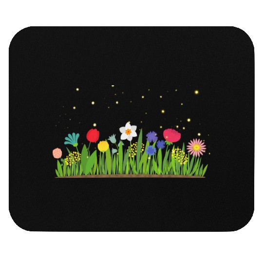 Garden of Firefly Mouse Pads