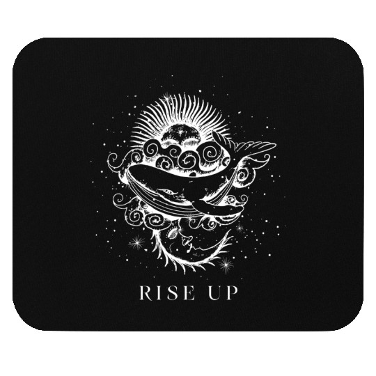 Rise Up Save The Whales Team Orca Uprising Mouse Pads