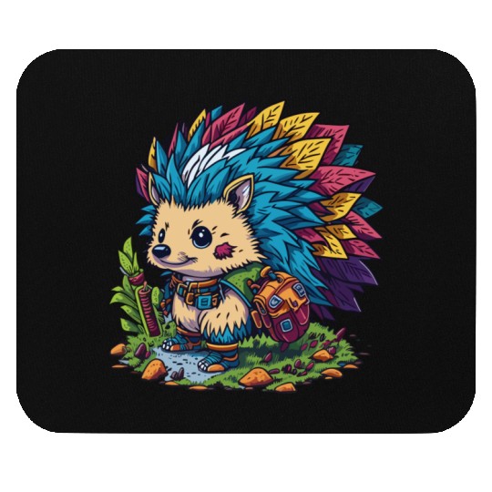 Hiking Hedgehog: An Adorable Yu-Gi-Oh Inspired Con Mouse Pads