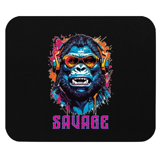 Savage Gorilla Mouse Pads