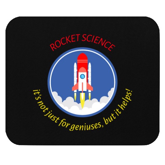 Rocket Scientist Mouse Pads