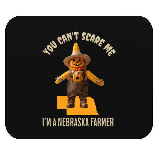 I’m a Nebraska Farmer Halloween Fall Autumn Mouse Pads