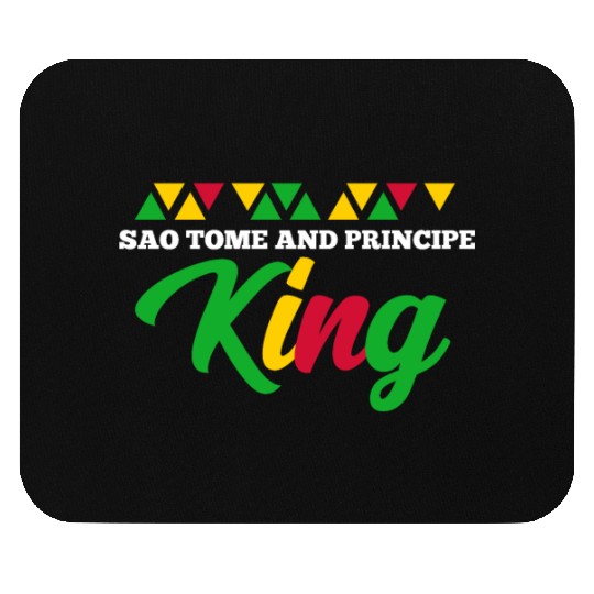 Sao Tome And Principe King Mouse Pads
