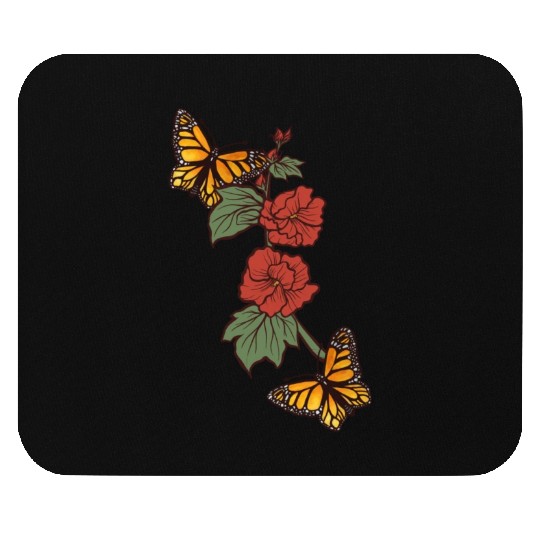 Natures Monarch Butterflies Mouse Pads